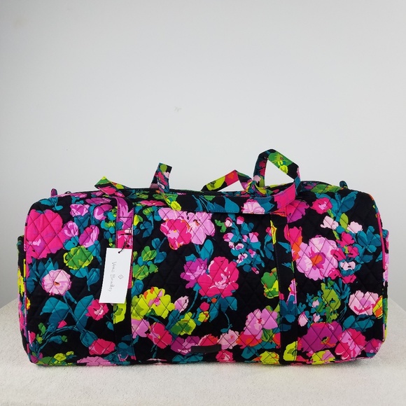 Vera Bradley Handbags - Vera Bradley Large Duffel Bag Hilo Meadow NWT